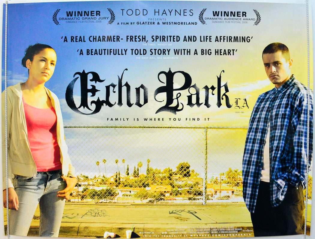 Echo Park L.A. (a.k.a. Quinceaner) Original British Quad Poster - Film Poster - Movie Poster