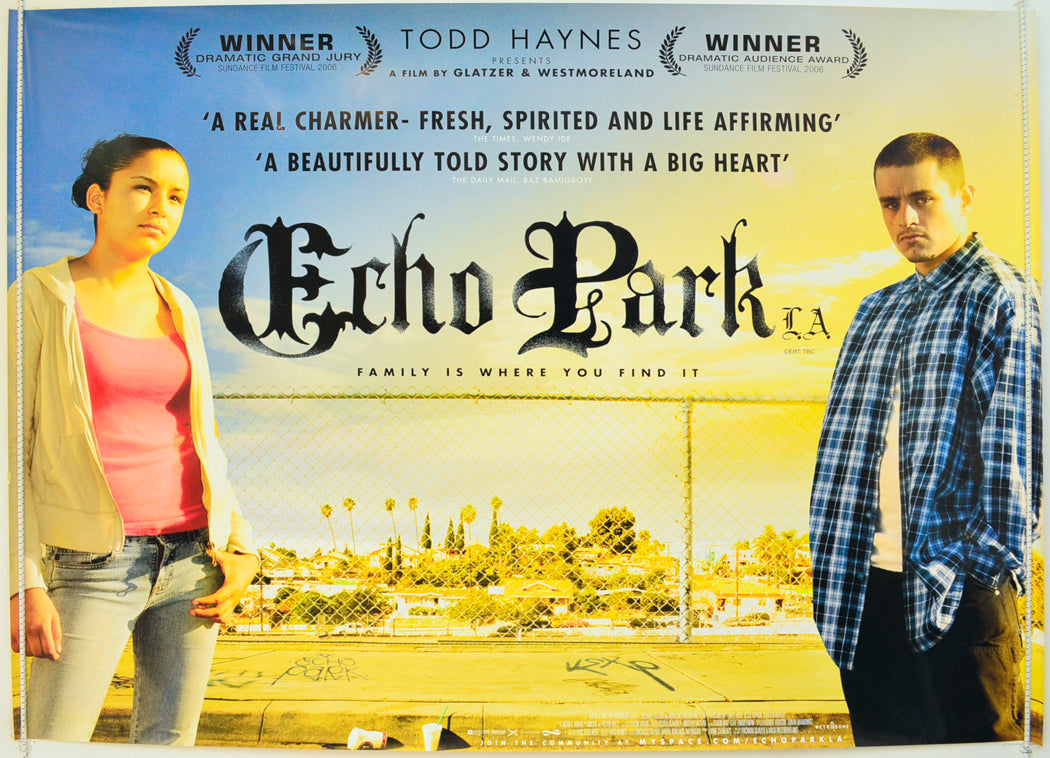 Echo Park L.A. (a.k.a. Quinceaner) Original Quad Poster - Film Poster - Movie Poster