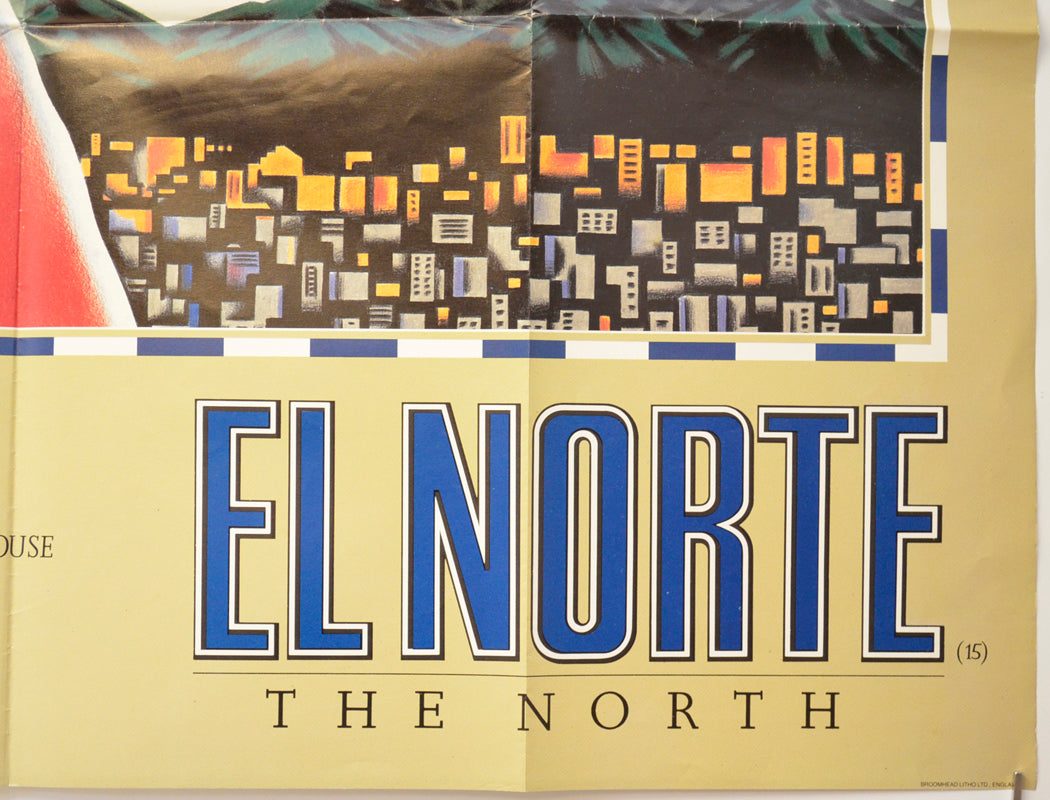 EL NORTE (Bottom Right) Cinema Quad Movie Poster
