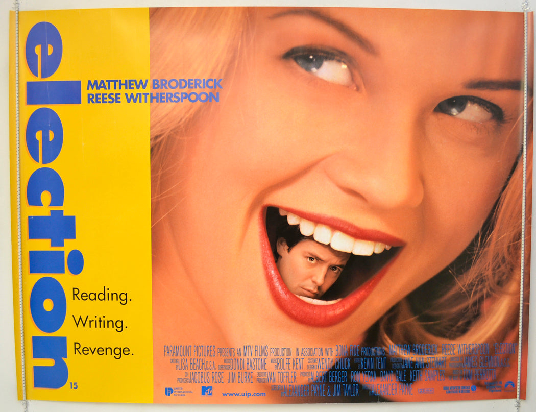Election Original Quad Poster - Film Poster - Movie Poster