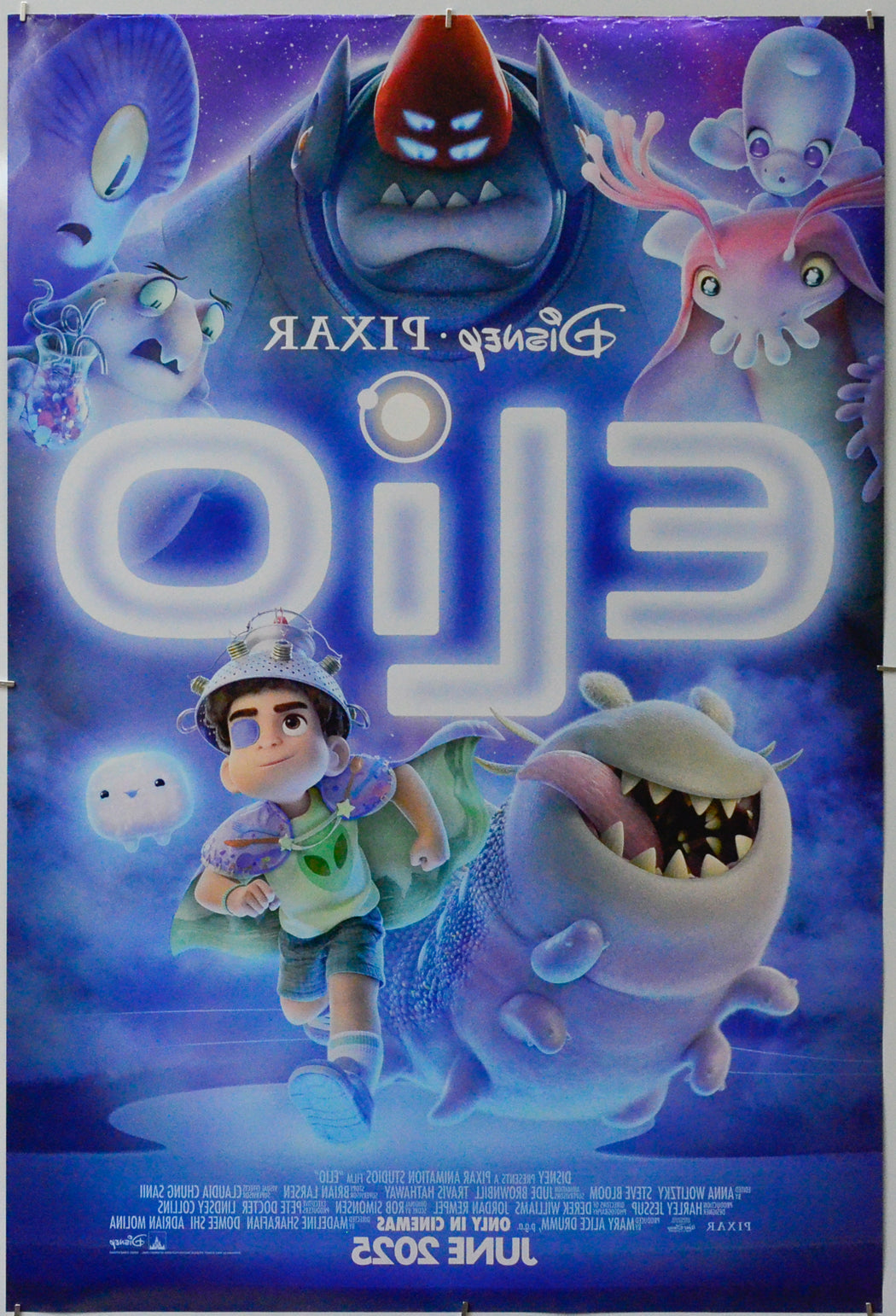 Elio (Back) Cinema One Sheet Movie Poster