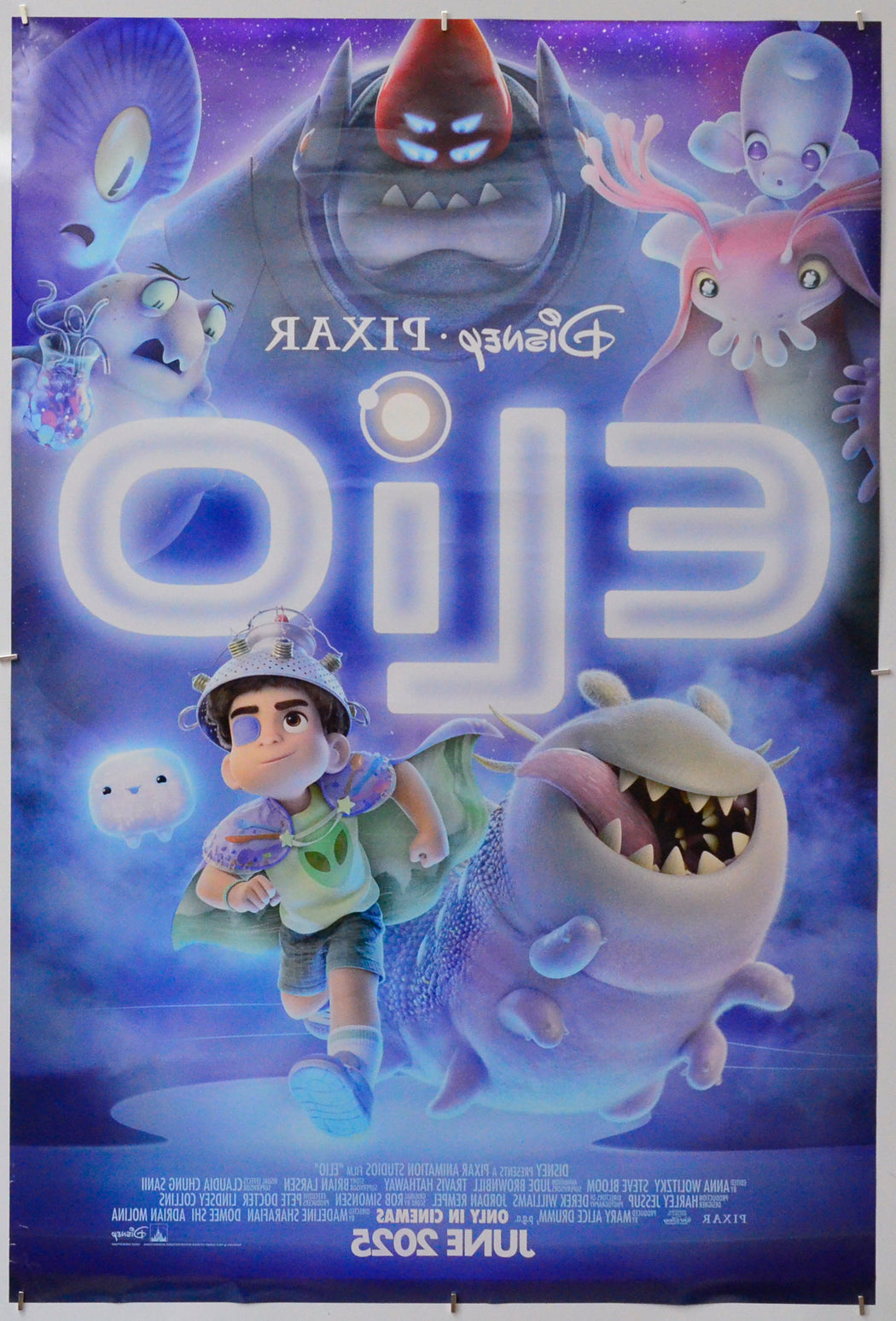 Elio (Back) Cinema One Sheet Movie Poster