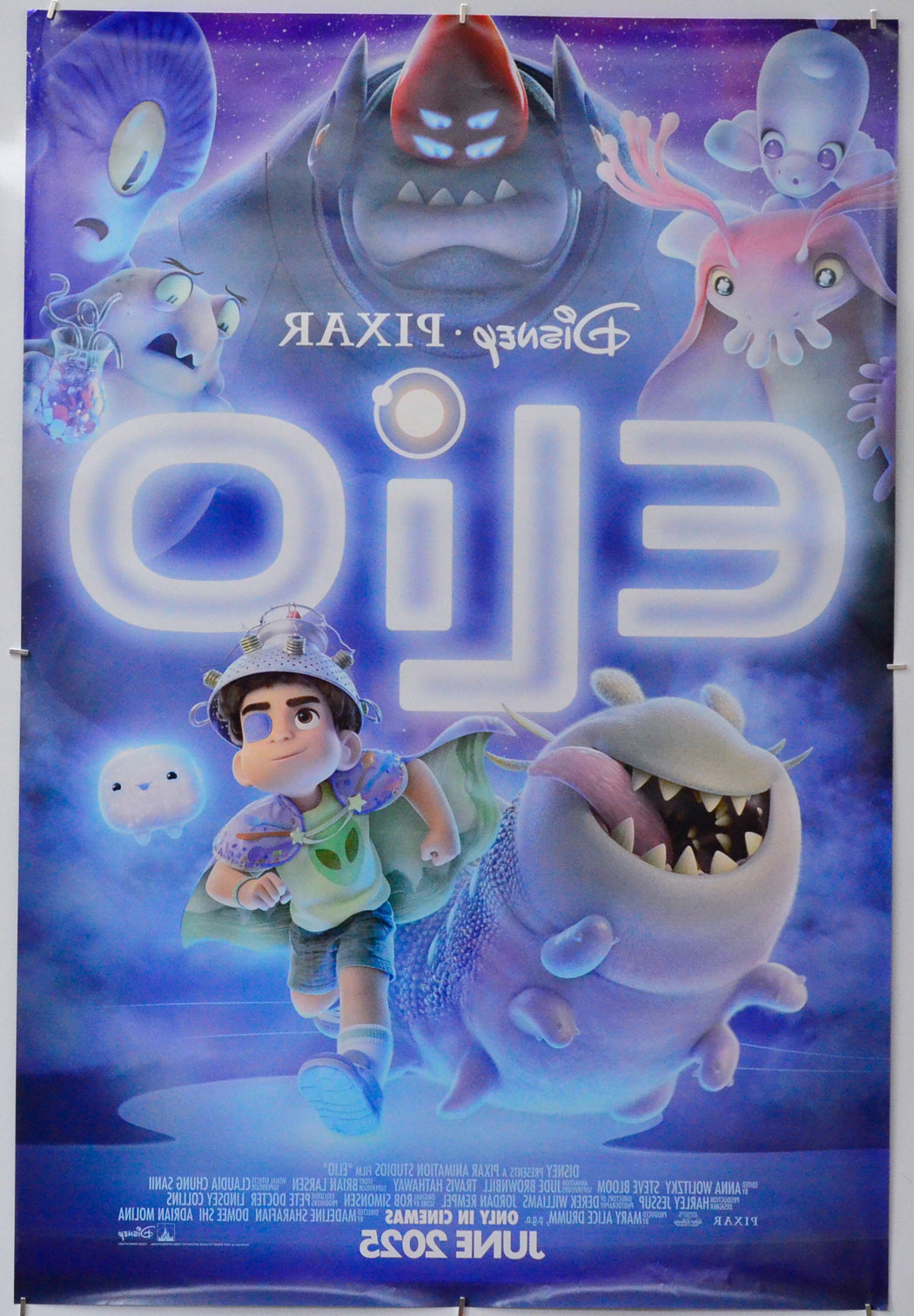 Elio (Back) Cinema One Sheet Movie Poster