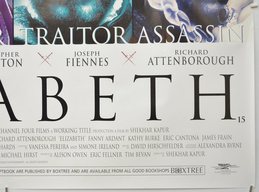 ELIZABETH (Bottom Right) Cinema Quad Movie Poster
