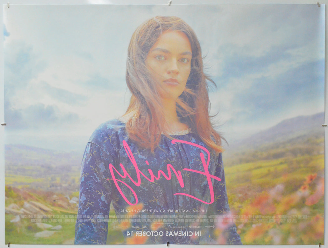 Emily (Back) Cinema Quad Movie Poster