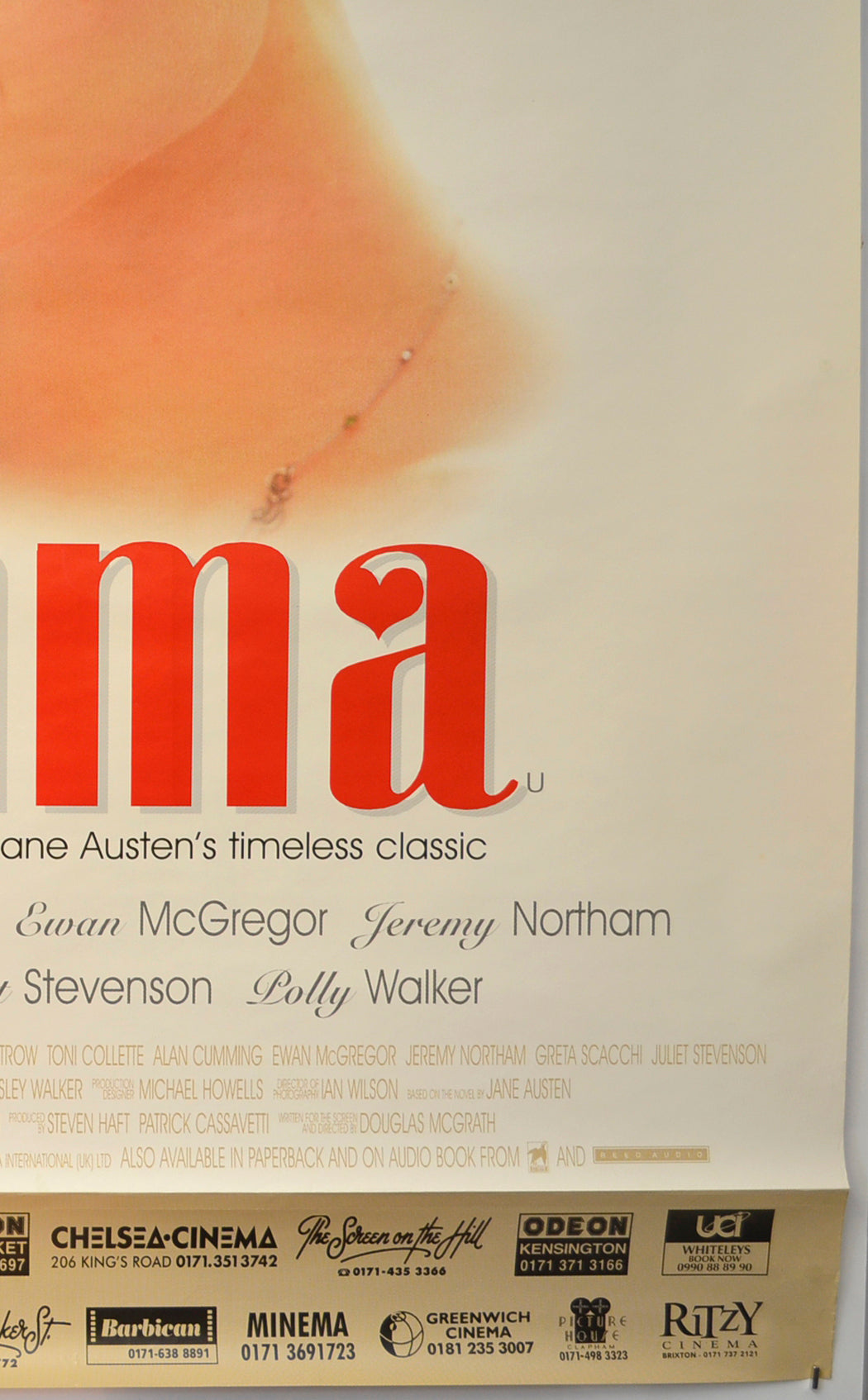 EMMA (Bottom Right) Cinema 4 Sheet Movie Poster