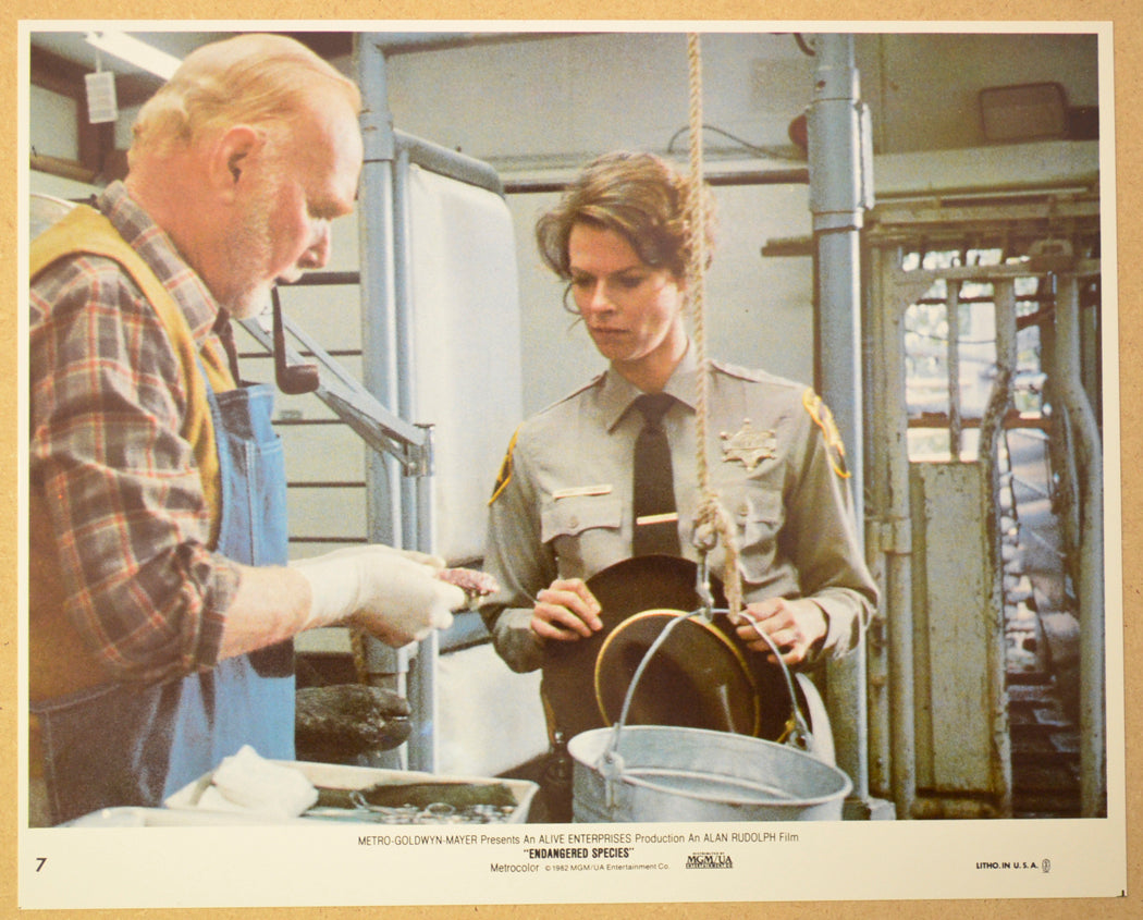 ENDANGERED SPECIES (Card 7) Cinema Colour FOH Stills / Lobby Cards