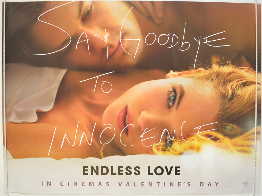 Endless Love (Teaser / Advance Version) Original Quad Poster - Film Poster - Movie Poster