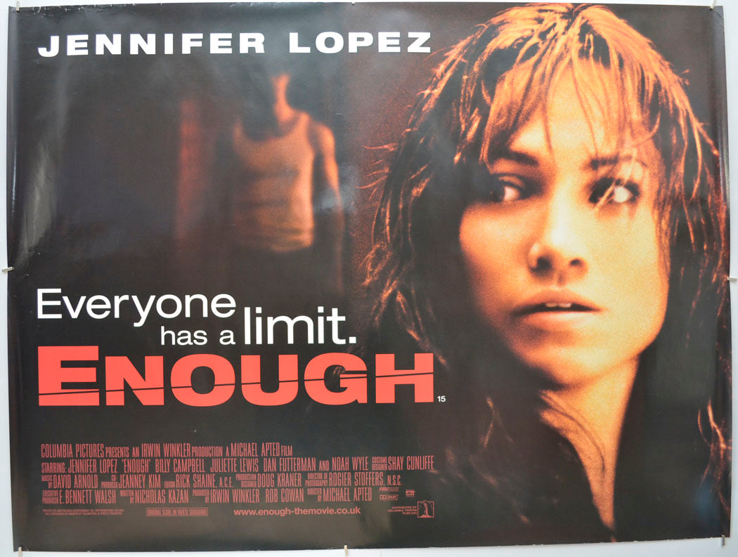 Enough Original Quad Poster - Film Poster - Movie Poster