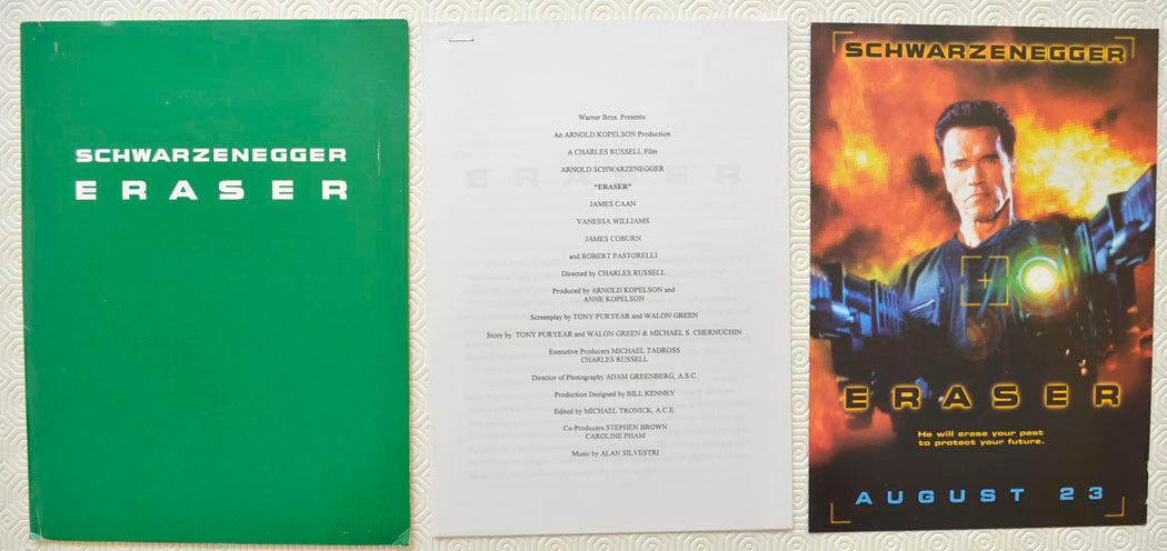 ERASER Original Cinema Press Kit