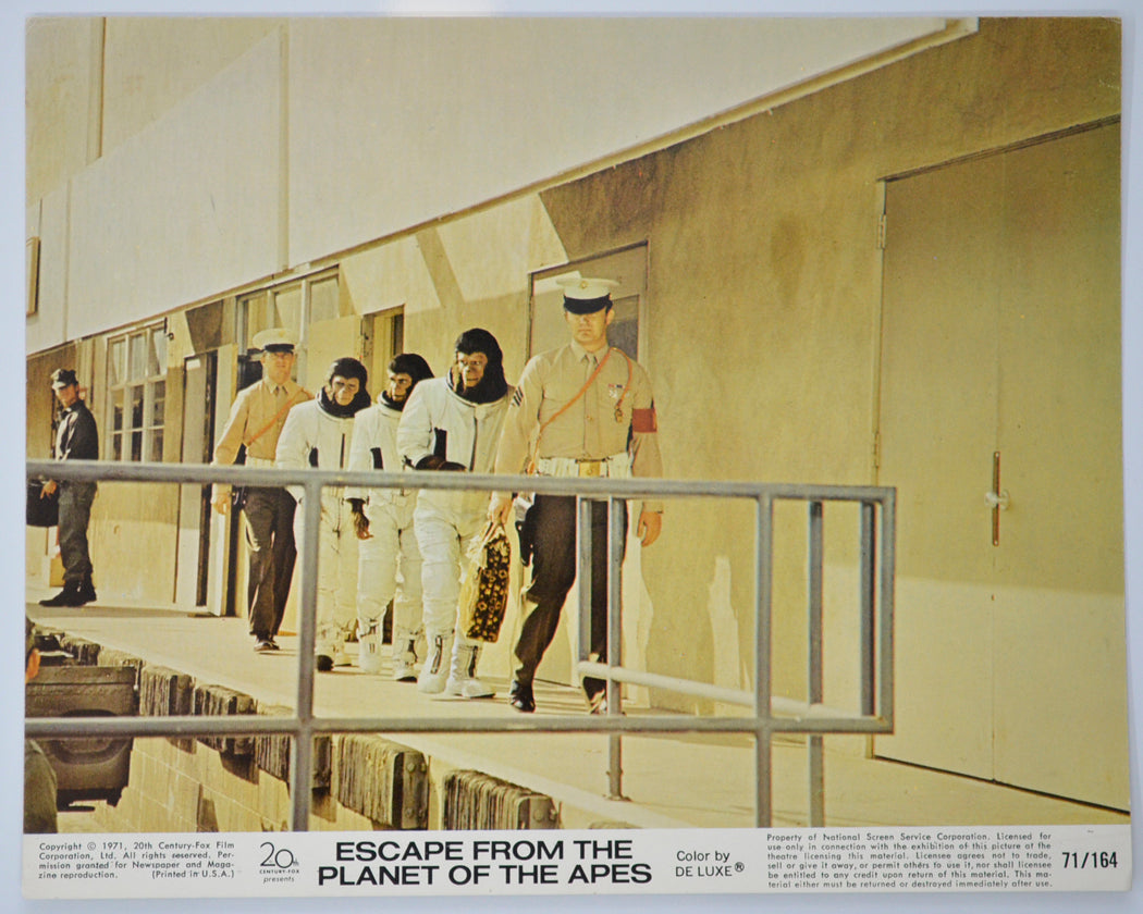 Escape From The Planet Of The Apes Original Colour Front Of House Still / 8x10 Lobby Card