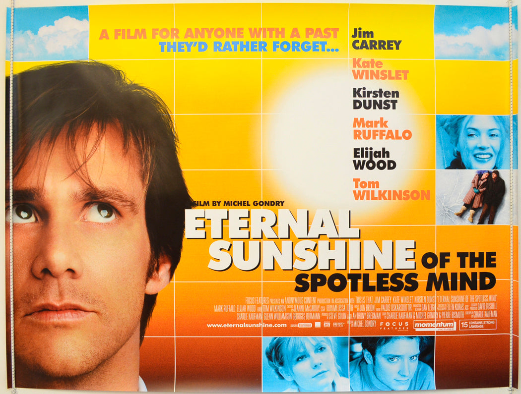 Eternal Sunshine Of The Spotless Mind Original Quad Poster - Film Poster - Movie Poster