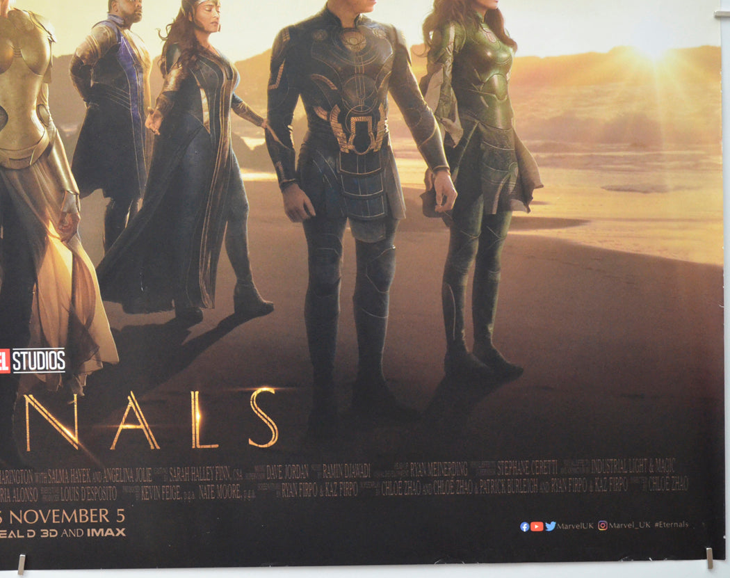 ETERNALS (Bottom Right) Cinema Quad Movie Poster