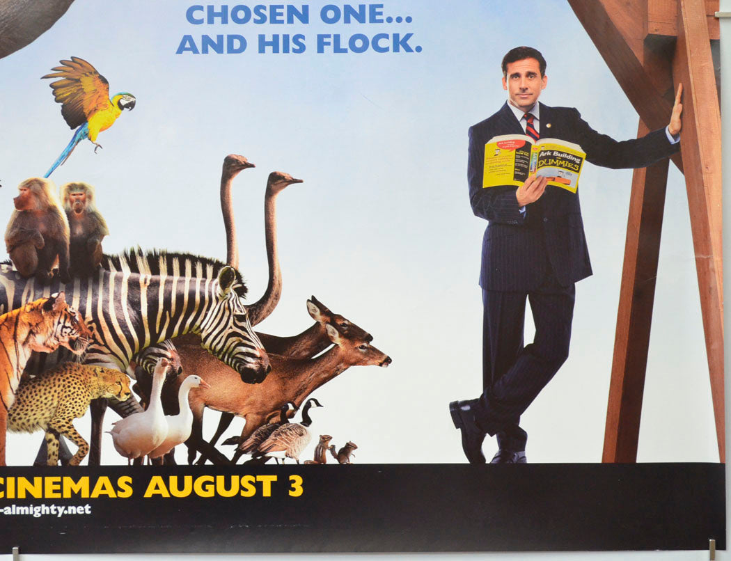 EVAN ALMIGHTY (Bottom Right) Cinema Quad Movie Poster