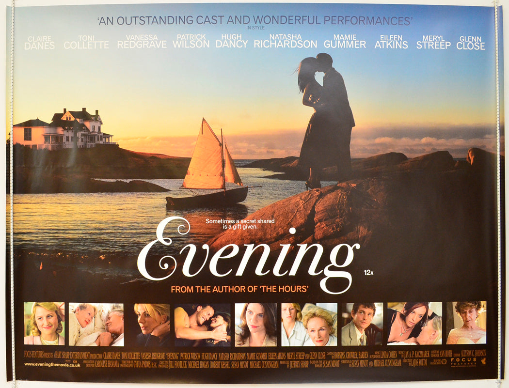 Evening Original British Quad Poster - Film Poster - Movie Poster
