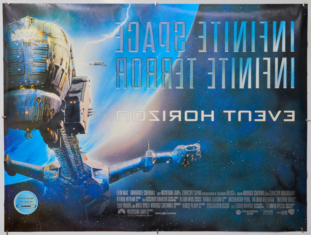Event Horizon (Back) Cinema Quad Movie Poster
