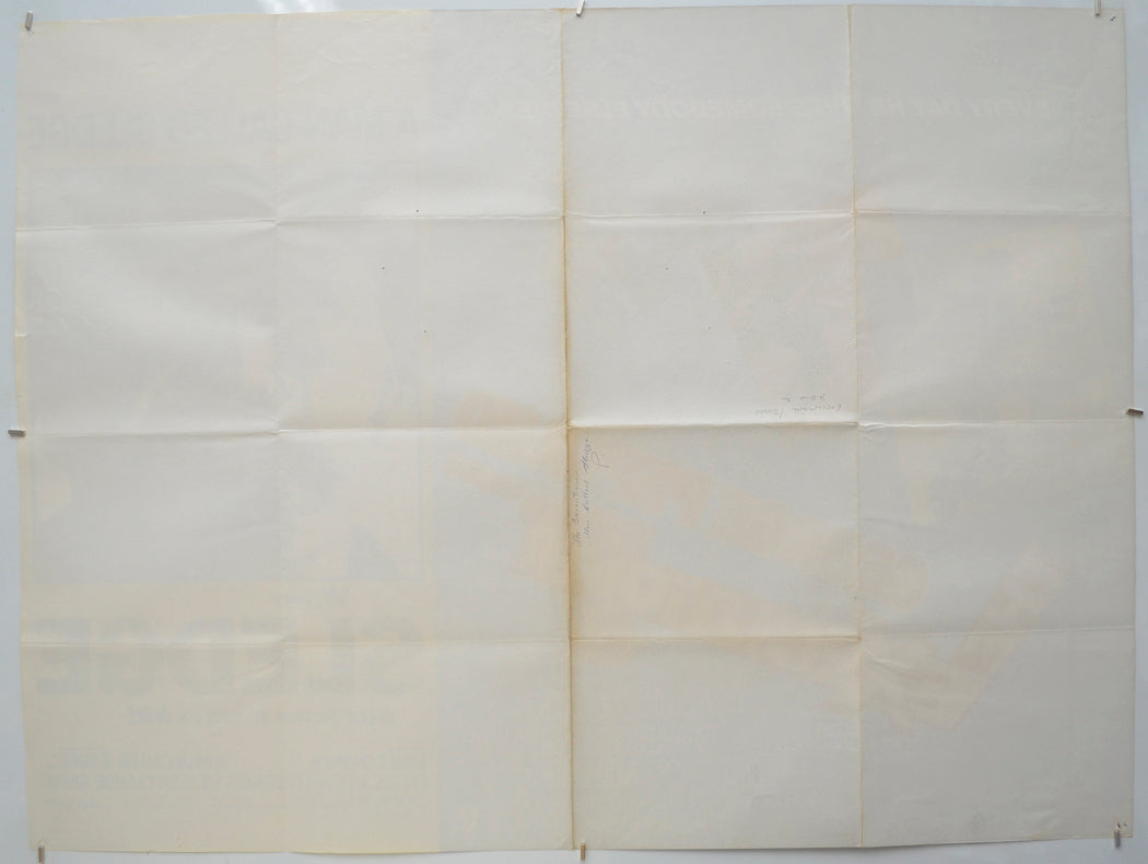 THE EXECUTIONER / A MAN CALLED SLEDGE (Back) Cinema Quad Movie Poster