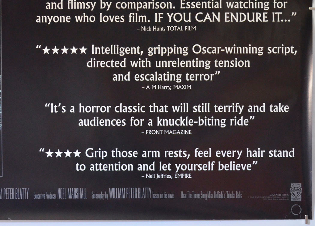 THE EXORCIST (Bottom Right) Cinema Quad Movie Poster