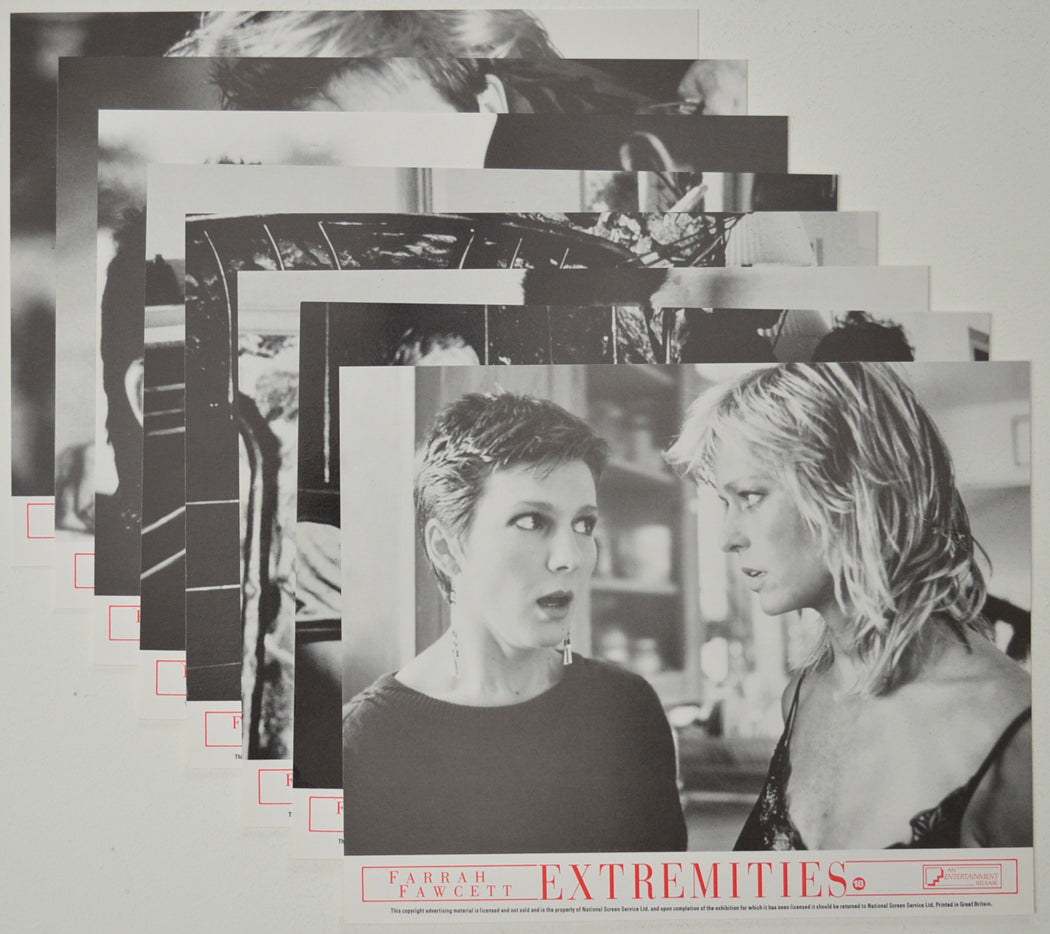 EXTREMITIES (Full View) Cinema Set of FOH Stills / Lobby Cards