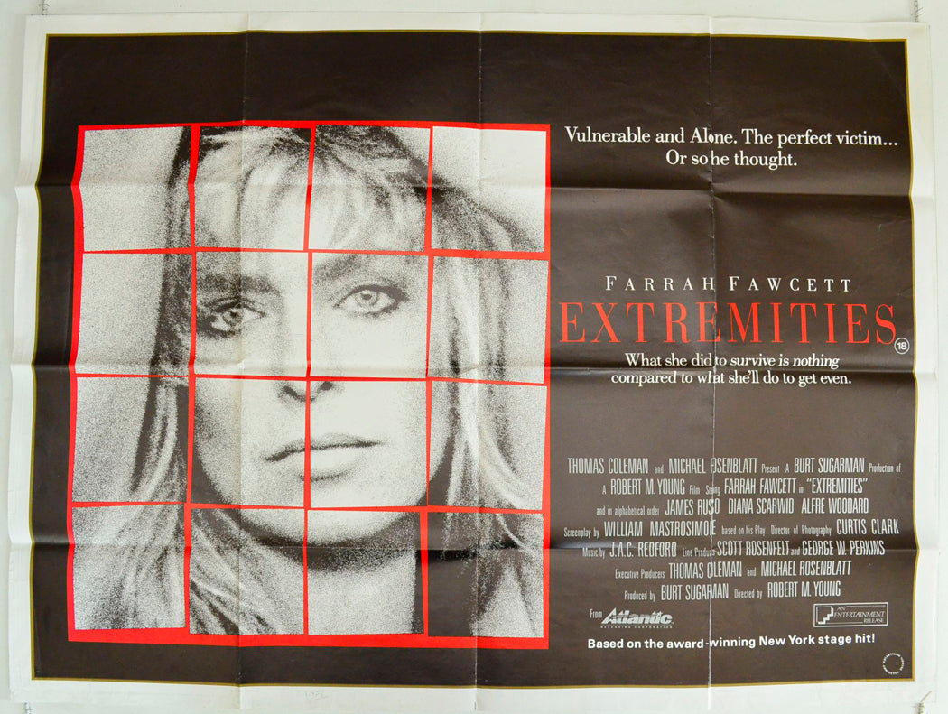 Extremities Original British Quad Poster - Film Poster - Movie Poster