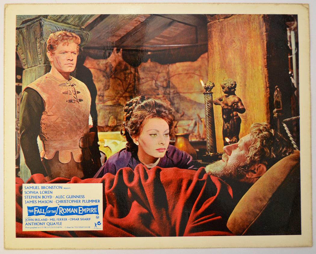 THE FALL OF THE ROMAN EMPIRE (Card 5) Cinema Colour FOH Stills / Lobby Cards