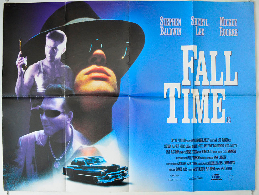 Fall Time Original British Quad Poster - Movie Poster
