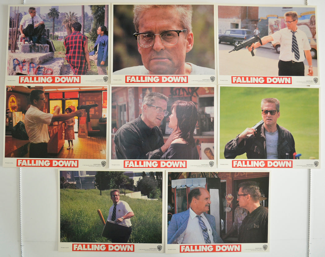 Falling Down Set of 8 Original Cinema Lobby Cards