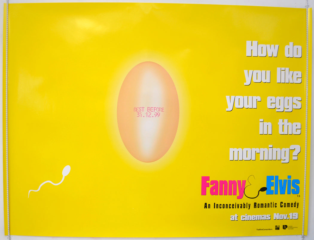 Fanny And Elvis (Teaser / Advance Version) Original Quad Poster - Film Poster - Movie Poster