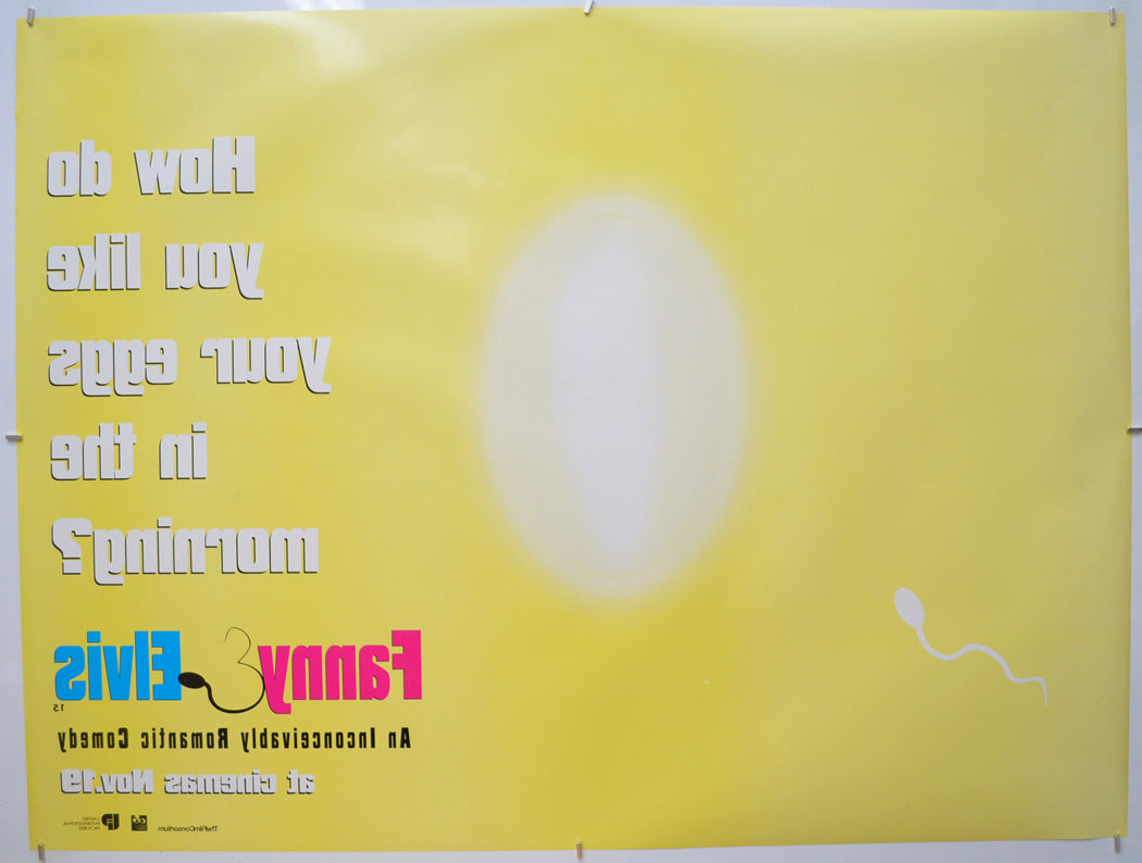 FANNY AND ELVIS (Back) Cinema Quad Movie Poster