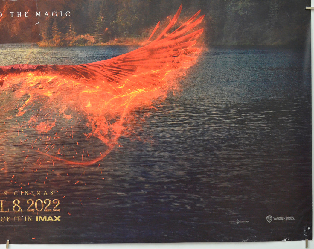 FANTASTIC BEASTS: THE SECRETS OF DUMBLEDORE (Bottom Right) Cinema Quad Movie Poster