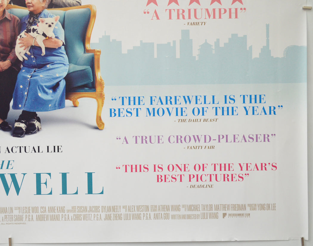 THE FAREWELL (Bottom Right) Cinema Quad Movie Poster