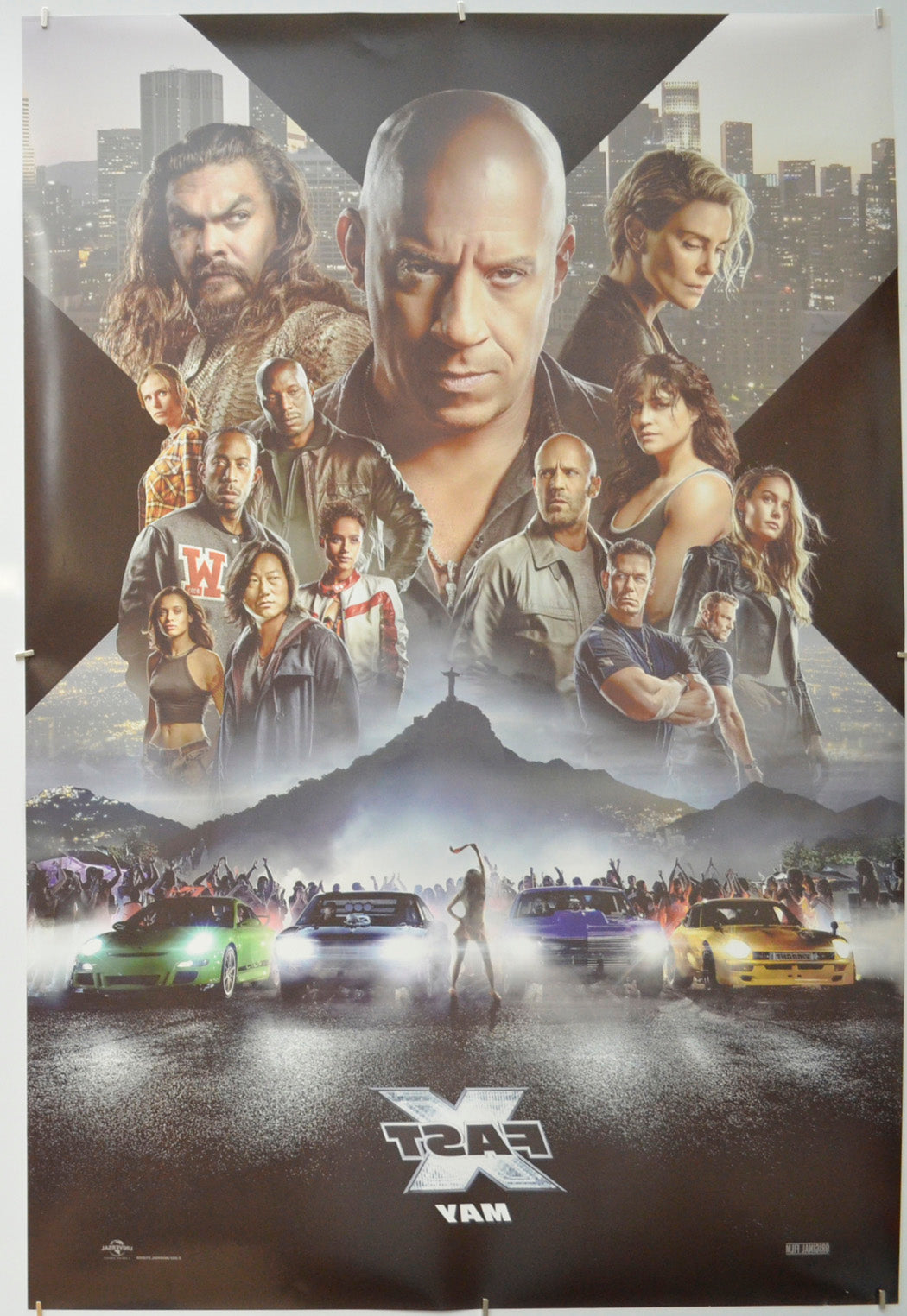 Fast X (Back) Cinema One Sheet Movie Poster