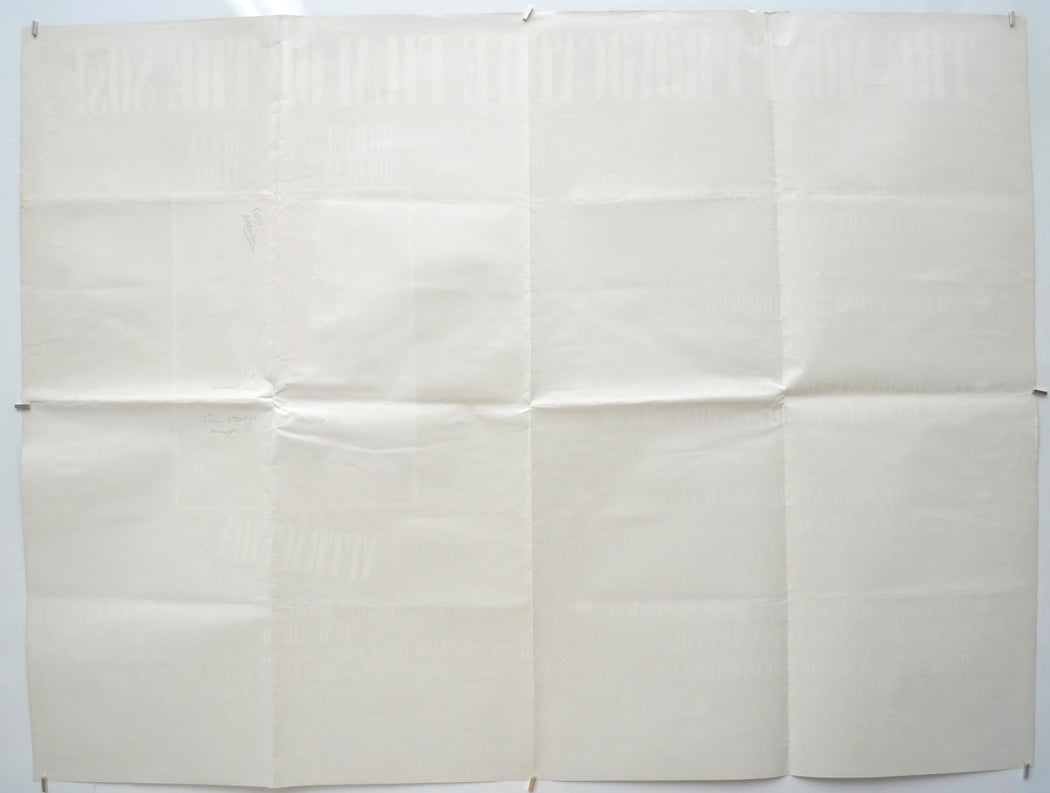 FATAL ATTRACTION (Back) Cinema Quad Movie Poster