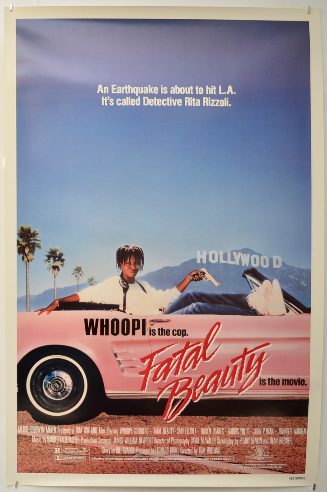 Fatal Beauty Original One Sheet Poster - Film Poster - Movie Poster