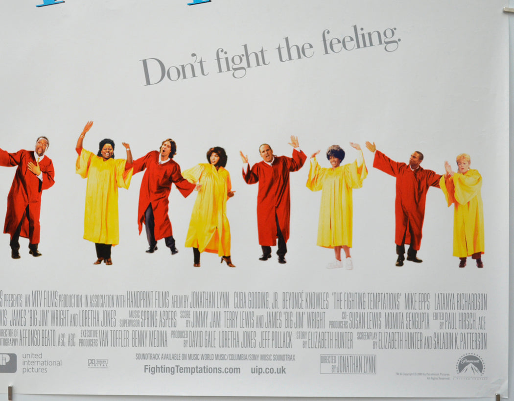 THE FIGHTING TEMPTATIONS (Bottom Right) Cinema Quad Movie Poster