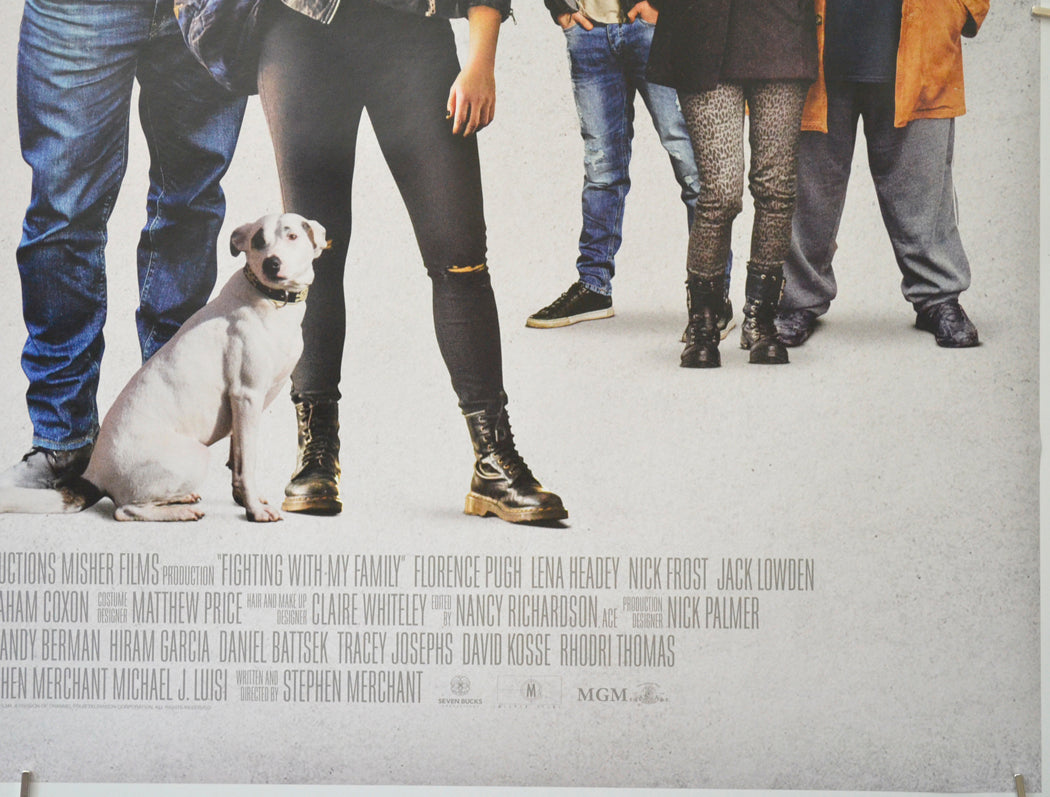 FIGHTING WITH MY FAMILY (Bottom Right) Cinema Quad Movie Poster