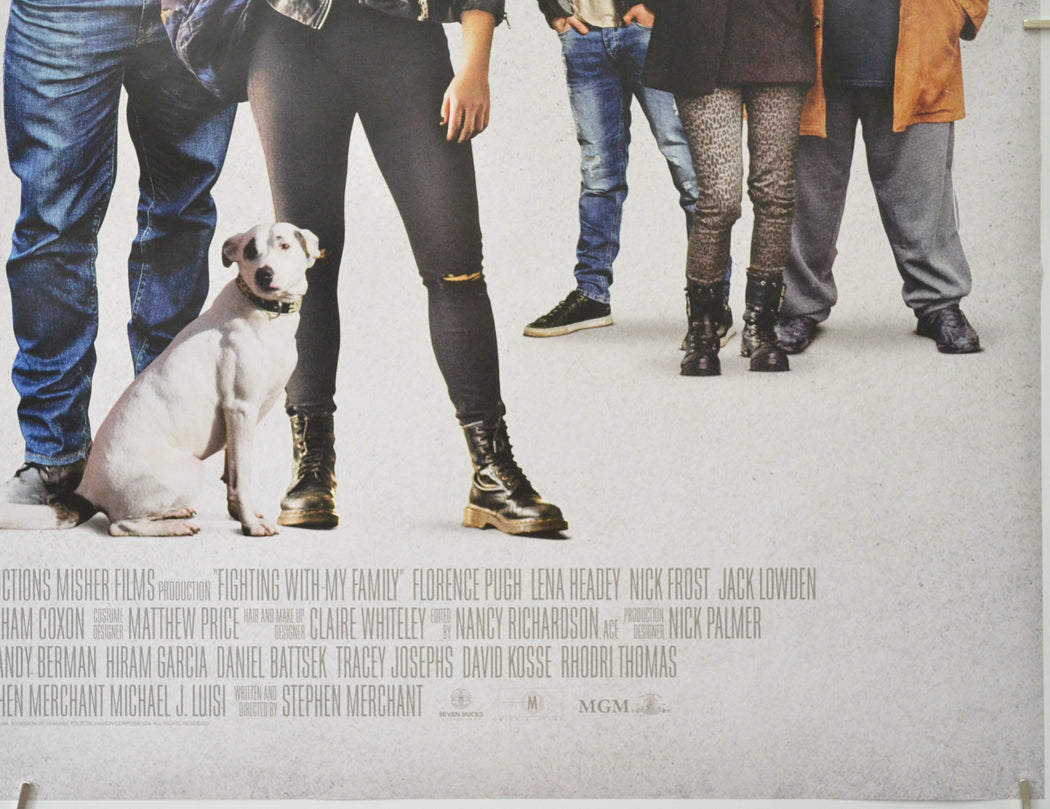 FIGHTING WITH MY FAMILY (Bottom Right) Cinema Quad Movie Poster