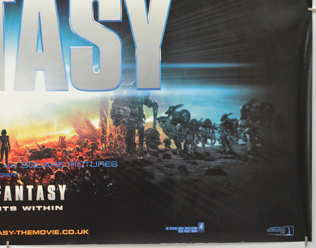 FINAL FANTASY : THE SPIRITS WITHIN (Bottom Right) Cinema Quad Movie Poster