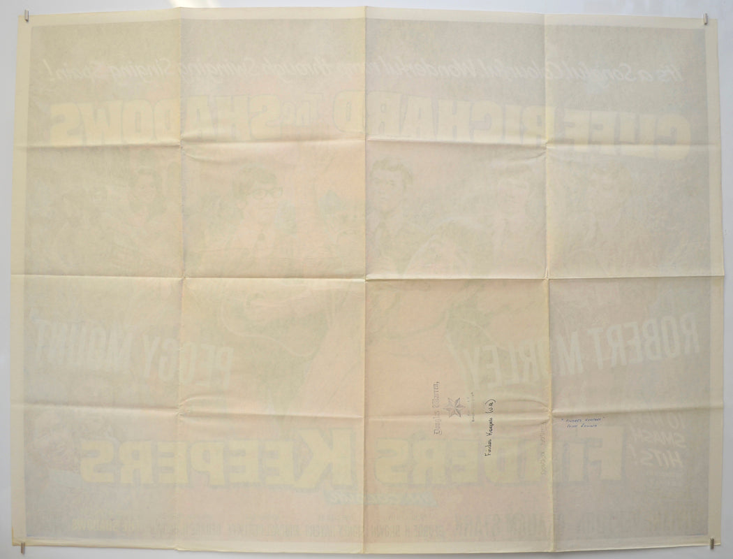 FINDERS KEEPERS (Back) Cinema Quad Movie Poster