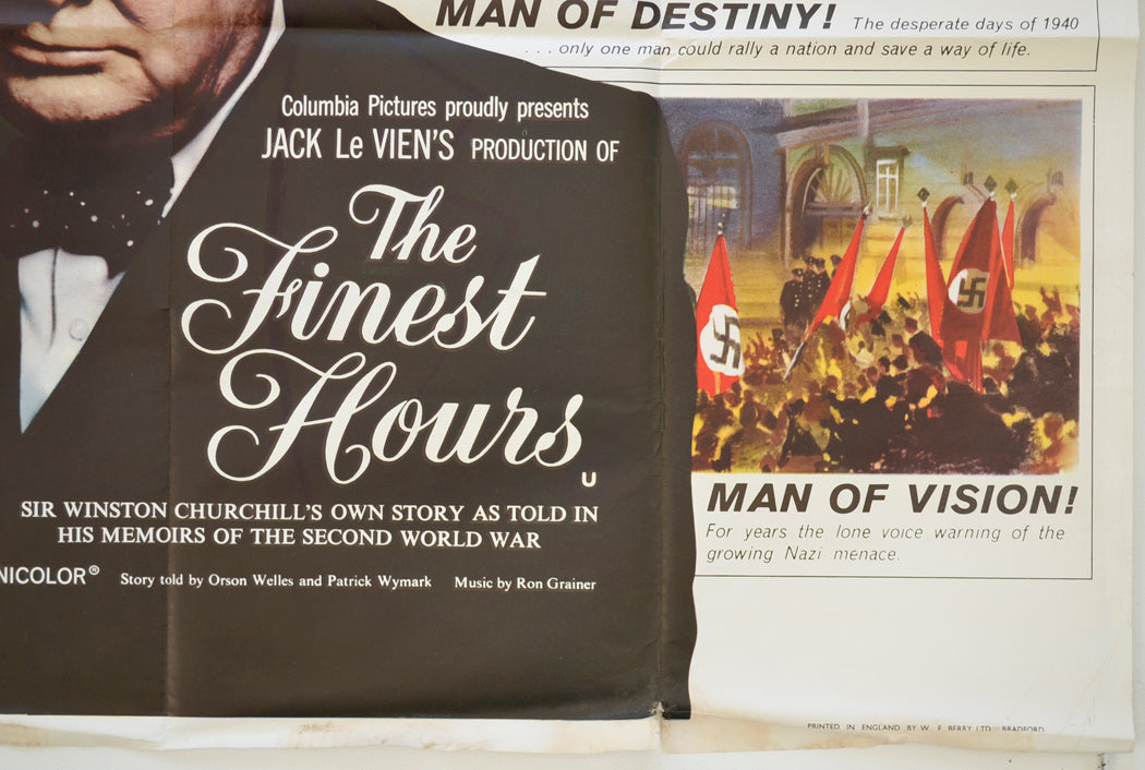 THE FINEST HOURS (Bottom Right) Cinema Quad Movie Poster