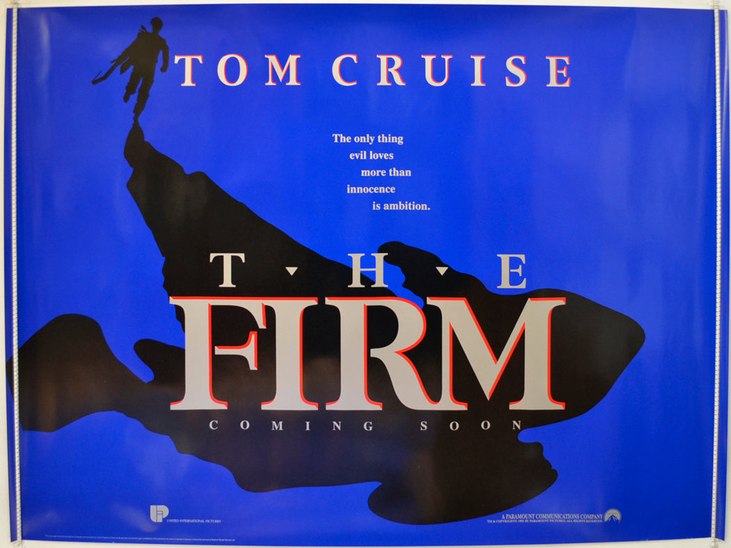The Firm (Teaser / Advance Version) Original Quad Poster - Film Poster - Movie Poster