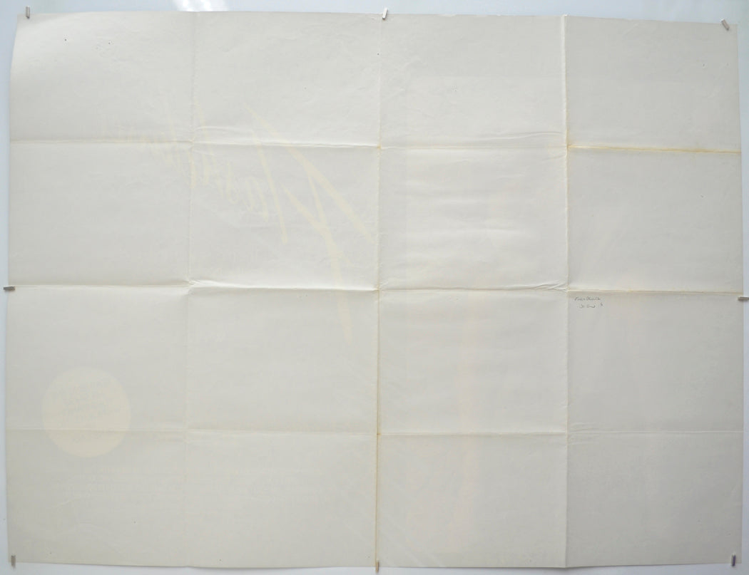 FLASHDANCE (Back) Cinema Quad Movie Poster