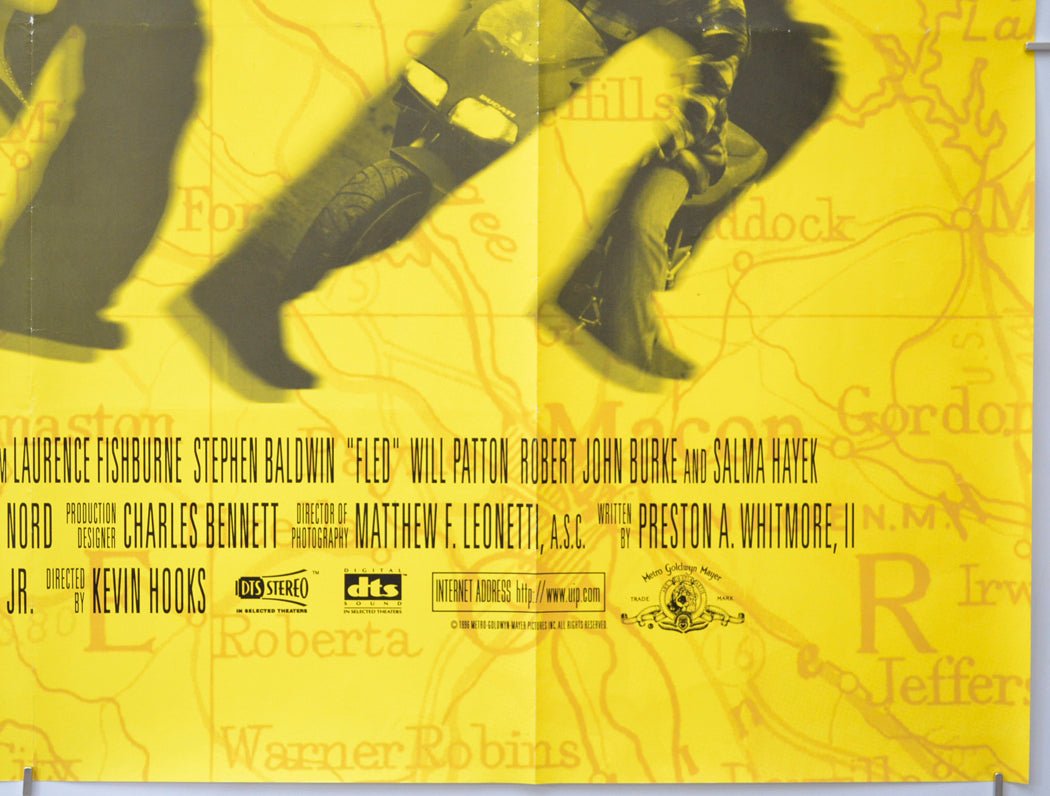 FLED (Bottom Right) Cinema Quad Movie Poster