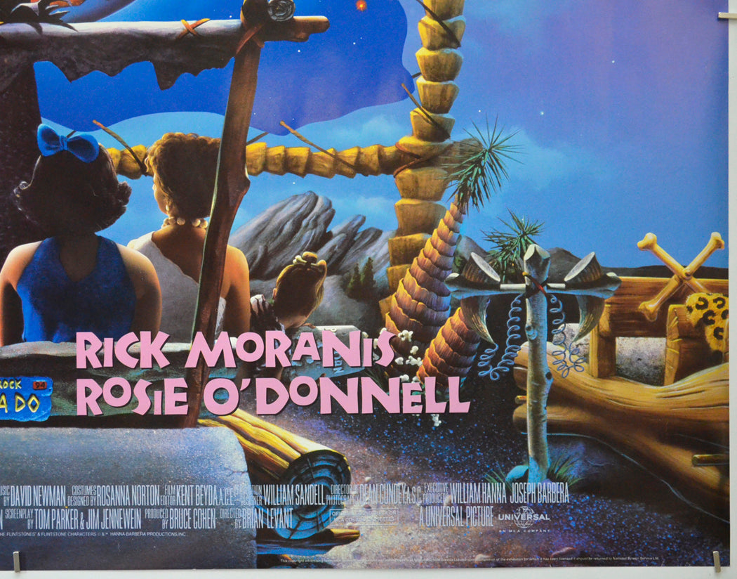 THE FLINTSTONES (Bottom Right) Cinema Quad Movie Poster