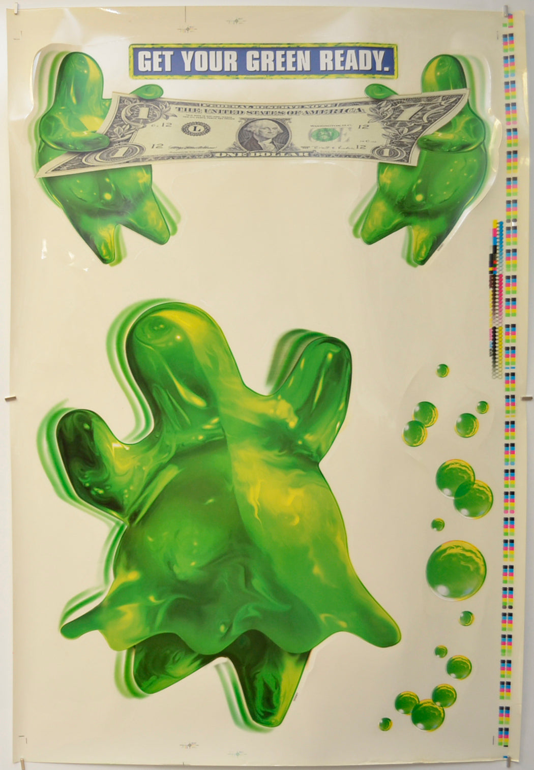 FLUBBER Cinema Window Cling Poster (D)