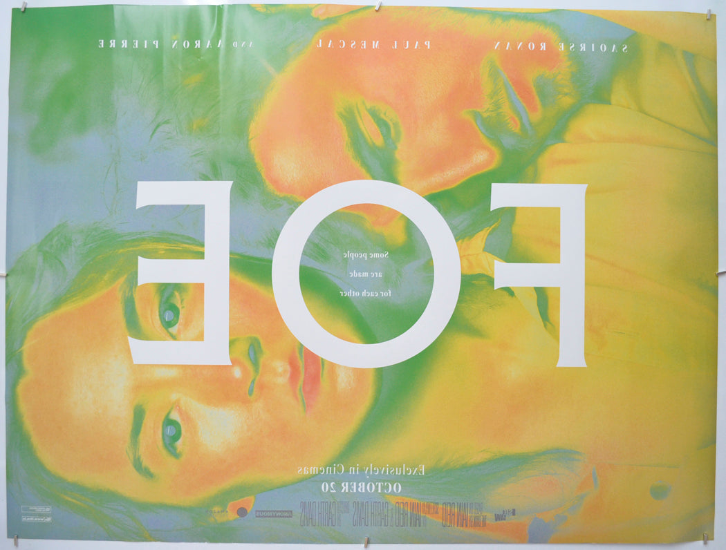 FOE (Back) Cinema Quad Movie Poster