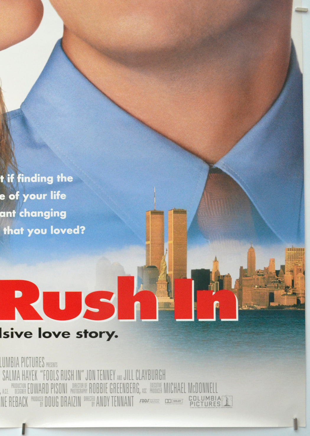 FOOLS RUSH IN (Bottom Right) Cinema One Sheet Movie Poster