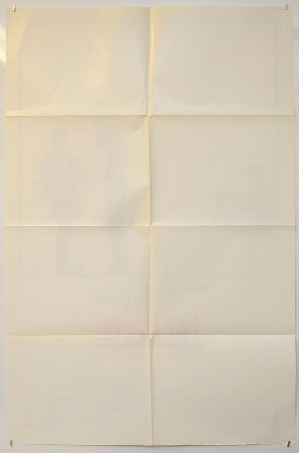 FOR KEEPS (Back) Cinema One Sheet Movie Poster