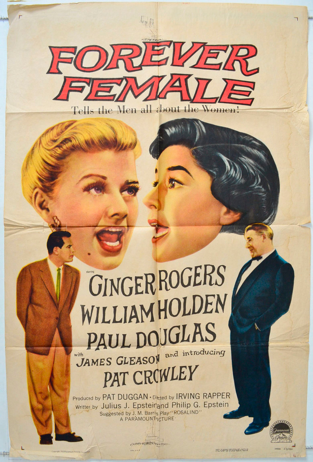 Forever Female Original One Sheet Poster - Movie Poster