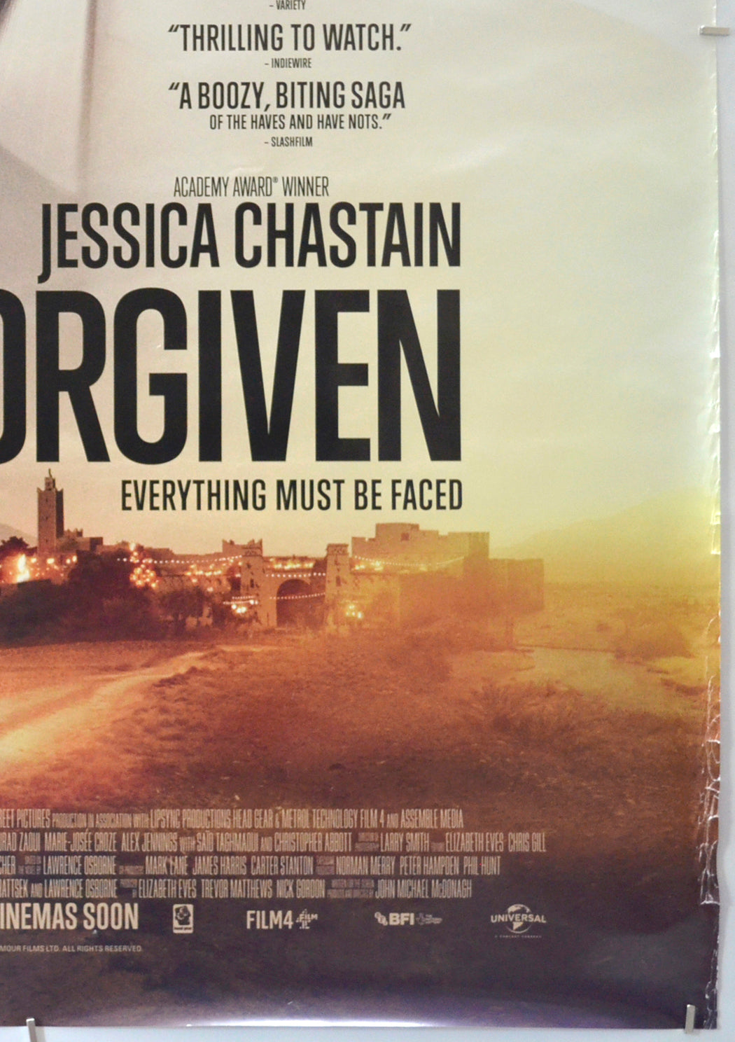 THE FORGIVEN (Bottom Right) Cinema One Sheet Movie Poster